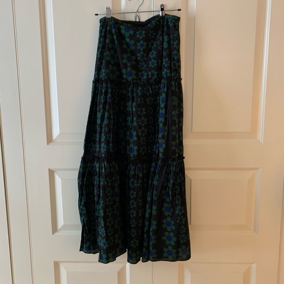 Cynthia Rowley - Cameron Cotton Tier Skirt, S - Picture 5 of 8